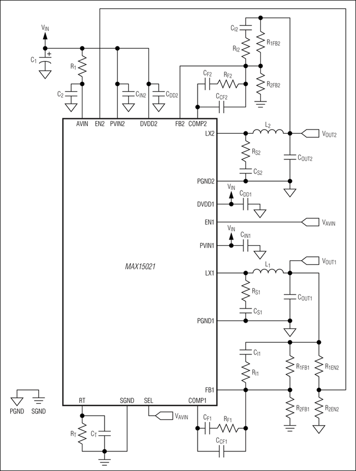 MAX15021͵·ͼ