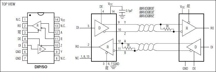 MAX3089E͵·ͼ