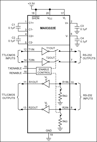 MAX3323E͵·ͼ