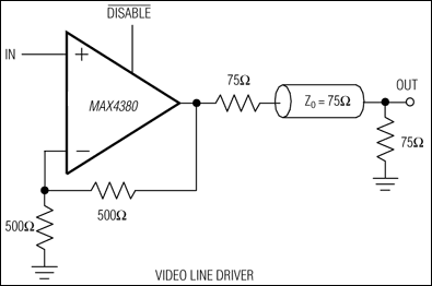 MAX4384͵·ͼ