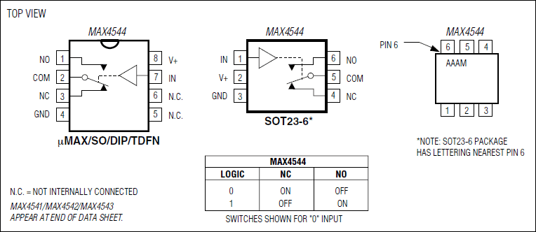 MAX4544͵·ͼ