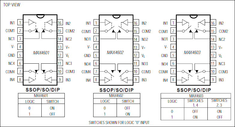 MAX4601͵·ͼ