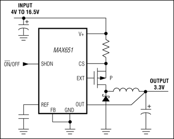 MAX651͵·ͼ